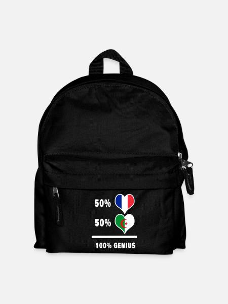 France and Algeria 100% awesome / gift - Kids' Backpack - black