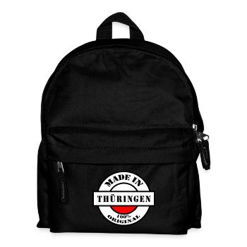 MADE IN THURINGIA Born gift - Kids' Backpack - black - Front