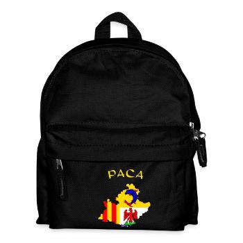 PACA - Kinder Rucksack - Schwarz - Vorne