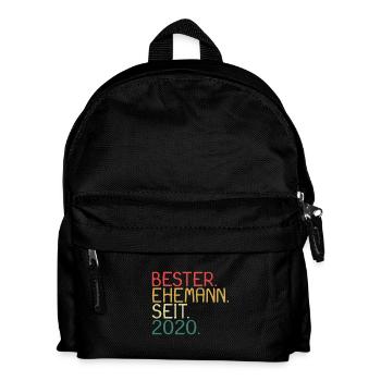 Bester Ehemann seit 2020 - Kinder Rucksack - Schwarz - Vorne