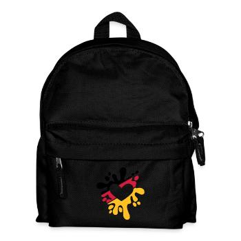 Germany love - Kids' Backpack - black - Front