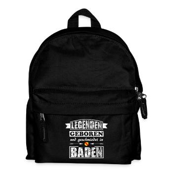 Badner Legenden - Kinder Rucksack - Schwarz - Vorne