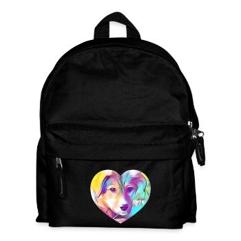 Chien - Sac à dos Enfant - noir - Devant