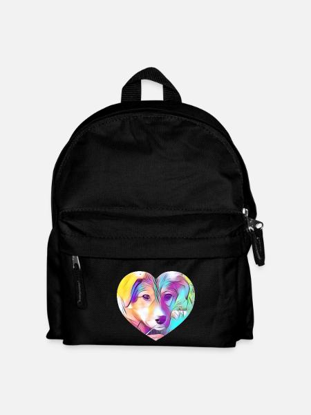 Dog - Kids' Backpack - black