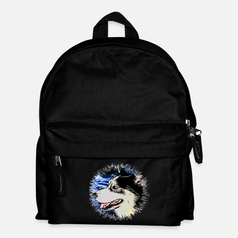 Husky - Kinder Rucksack - Schwarz