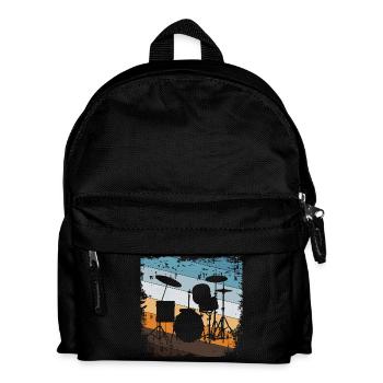 Drummers - Kids' Backpack - black - Front