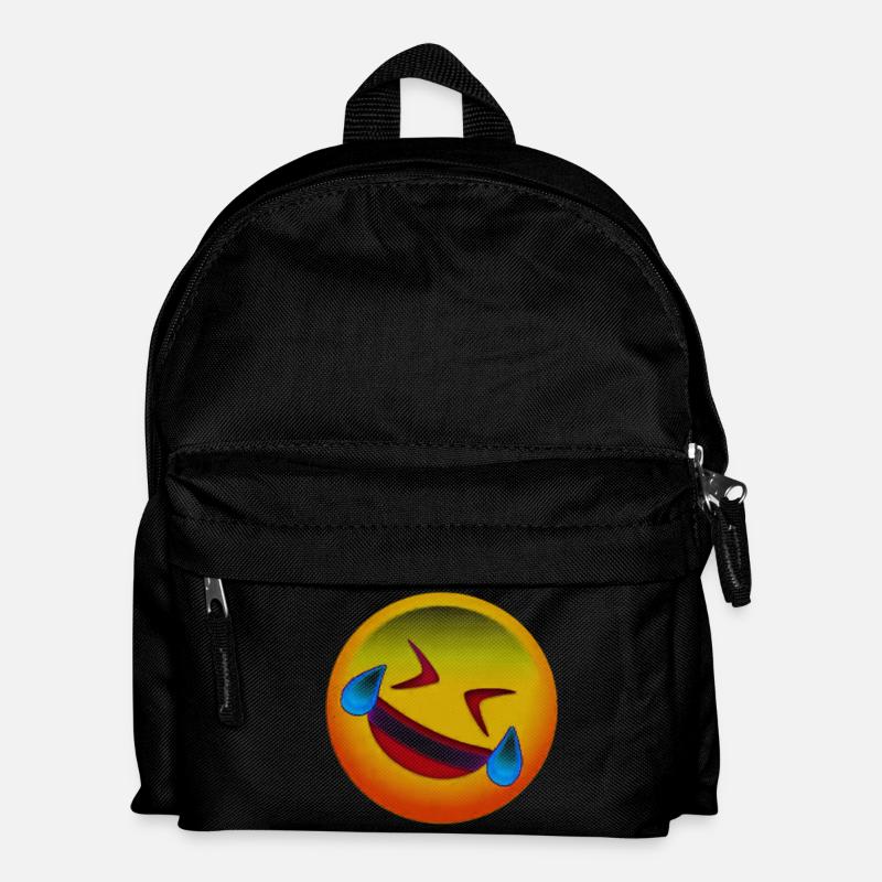 Visage rieur - Sac à dos Enfant - noir