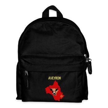 Aveyron - Kinder Rucksack - Schwarz - Vorne