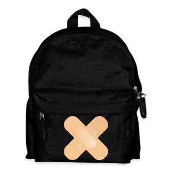 Dispositif de fixation croisé comme élément de conception - Sac à dos Enfant - noir - Devant
