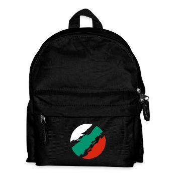 Bulgaria Flag - Kids' Backpack - black - Front