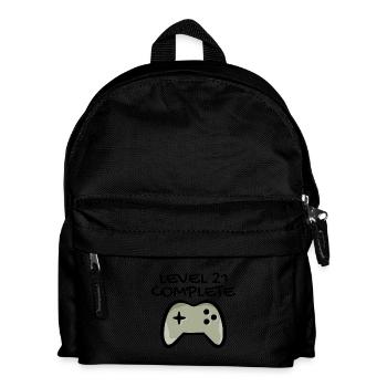 21st Birthday - Gamer 21 - 21 Years Gift - Kids' Backpack - black - Front
