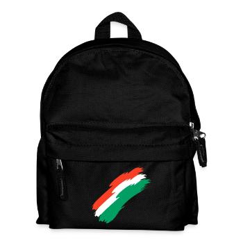 Oman Fahne Farben - Kinder Rucksack - Schwarz - Vorne