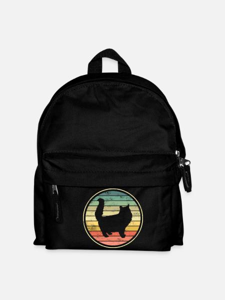 Cat Cats - Kids' Backpack - black
