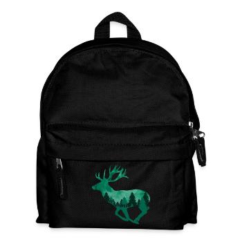 Changement climatique Protection de l’environnement Hirsch Durable - Sac à dos Enfant - noir - Devant