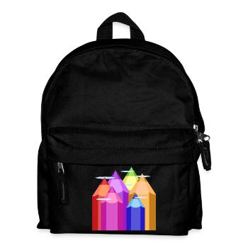 Peaks of Color - Kids' Backpack - black - Front