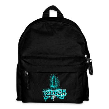 Usedom lighthouse design/gift idea - Kids' Backpack - black - Front