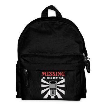Humorous Statement Tool Mechanic Car - Kids' Backpack - black - Front