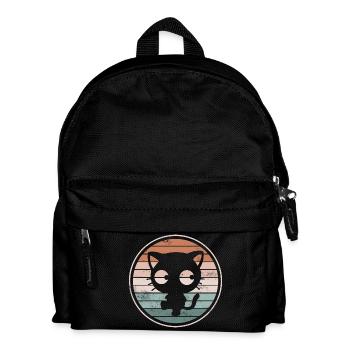 Cat Cats - Kids' Backpack - black - Front