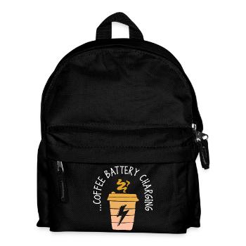 Coffee Lovers Coffee Statement Coffee Drinker - Kids' Backpack - black - Front