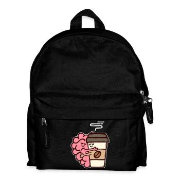 Coffee Drinking Coffee Beans Coffee Lovers - Kids' Backpack - black - Front