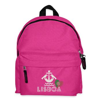 Lisbonne Portugal, belle ville est ma ville natale - Sac à dos Enfant - fuchsia - Devant