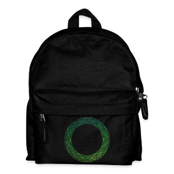 Celtic Knot - Kinder Rucksack - Schwarz - Vorne