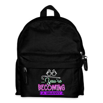 Congratulations Grandmother Grandma Statement Glasses - Kids' Backpack - black - Front