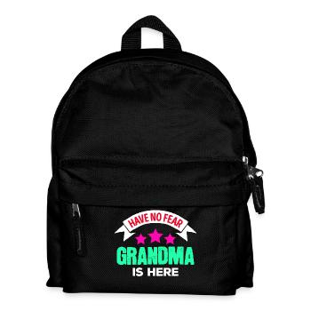 Favorite Grandma Grandmother Pensioner Statement - Kids' Backpack - black - Front