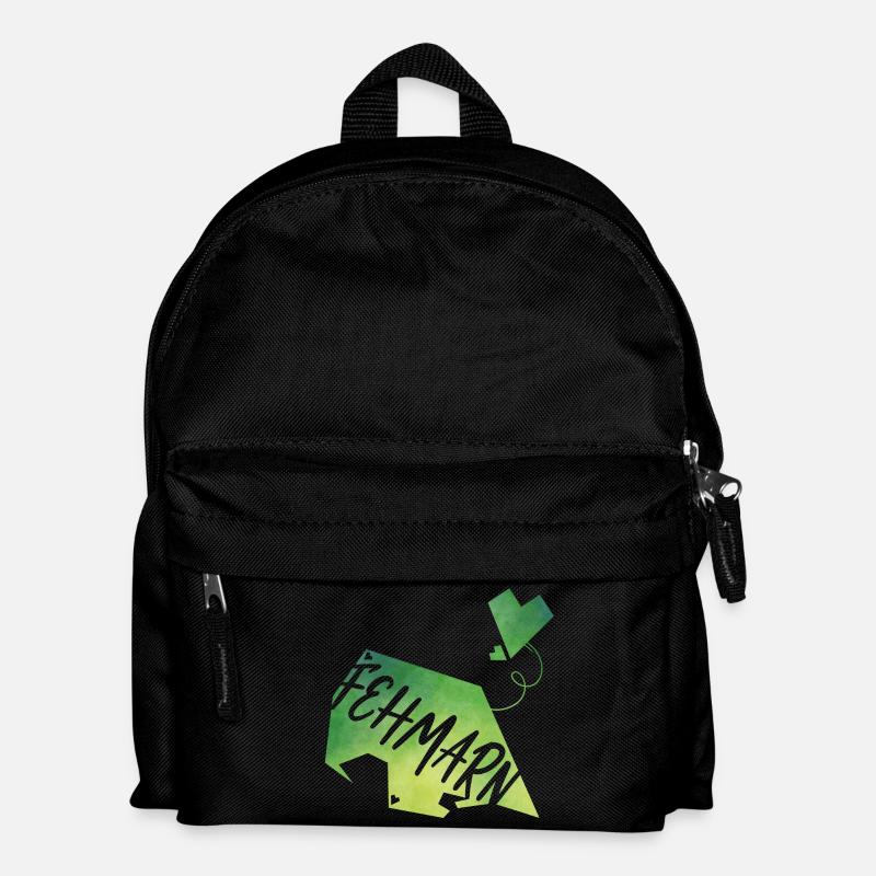 Fehmarn - Kinder Rucksack - Schwarz