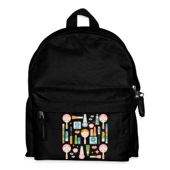 renouveau du maquillage disco - Sac à dos Enfant - noir - Devant