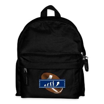 EVOLUTION AMERICAN FOOTBALL USA Geschenk - Kinder Rucksack - Schwarz - Vorne