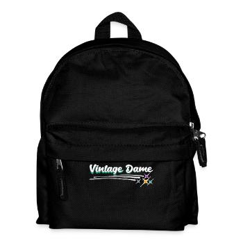 Vintage Grandmother Grandma Senior Citizen Pensioner Saying - Kids' Backpack - black - Front