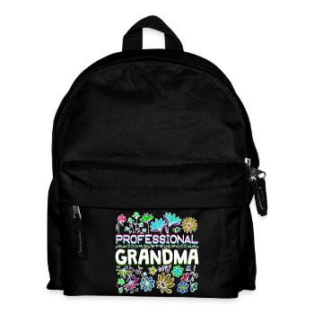 Grandma Saying Grandmother Grandma Retirement - Kids' Backpack - black - Front