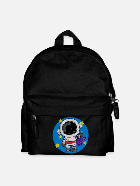 Astronaute, Cosmos, Spaceman - Sac à dos Enfant - noir