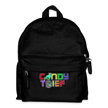Sweets Statement Sweet tooth Delicious - Kids' Backpack - black - Front