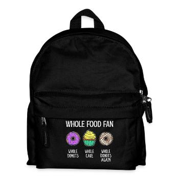 Donut Statement Candy Cake Cupcake - Sac à dos Enfant - noir - Devant