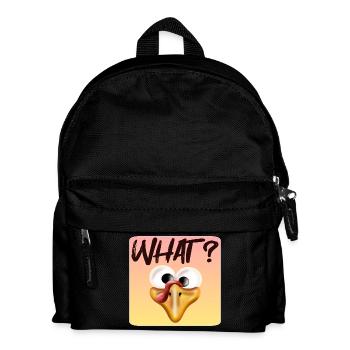 Turkey What - Kids' Backpack - black - Front