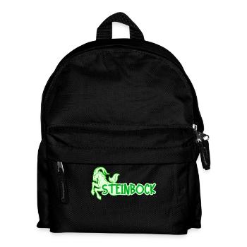 Horoskop Steinbock Esoterik Aberglaube Tierkreis - Kinder Rucksack - Schwarz - Vorne