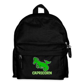 Zodiac Capricorn Superstition Horoscope Astronomy - Kids' Backpack - black - Front
