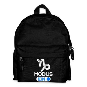 Tierkreis Steinbock Esoterik Statement Astronomie - Kinder Rucksack - Schwarz - Vorne