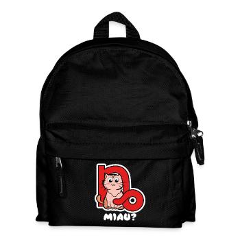 Cool Steinbock Spruch Tierkreis Himmel Astrologie - Kinder Rucksack - Schwarz - Vorne