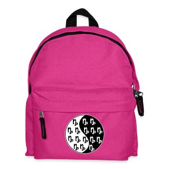 Signe du zodiaque ésotérique Capricorne Horoscope Galaxie - Sac à dos Enfant - fuchsia - Devant