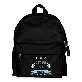 Ce mec est un super beau père - Sac à dos Enfant - noir - Devant