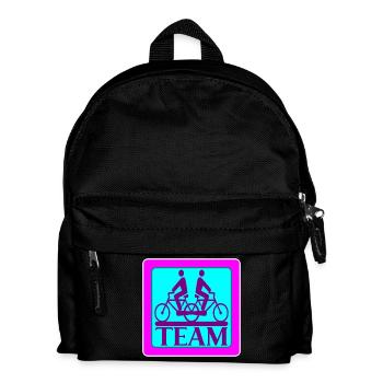 TEAM PROBLEMS - BIKE - Kids' Backpack - black - Front