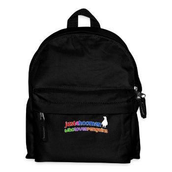 Bird Animal Penguin Zoo South Pole Statement Seabird - Kids' Backpack - black - Front