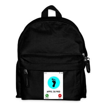 Appel du pied - Sac à dos Enfant - noir - Devant