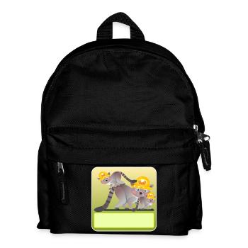 NAME GIFTS HOUSE BUILDING - Kids' Backpack - black - Front