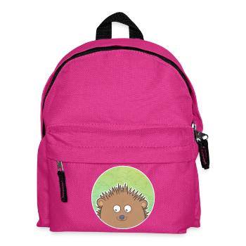 Igel - Kinder Rucksack - Fuchsia - Vorne