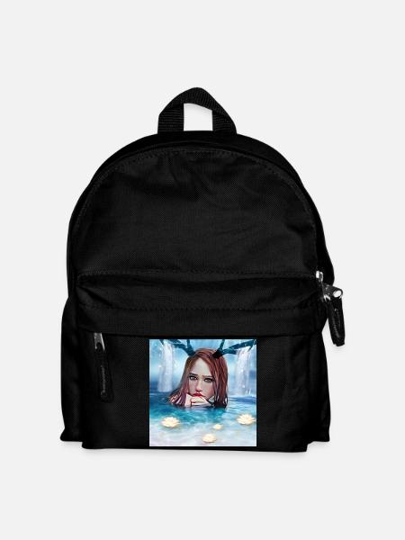 Nymphe - Kinder Rucksack - Schwarz