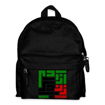 Women life freedom - Kinder Rucksack - Schwarz - Vorne